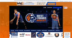 Desktop Screenshot of ouestlyonnaisbasket.com